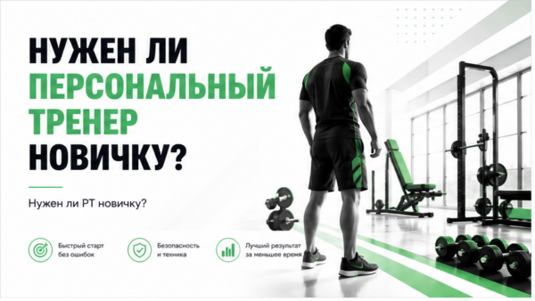 Как понять, нужен ли персональный тренер новичку и с чего начать?